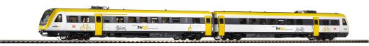 PIKO 52007 Dieseltriebwagen BR 612 bwegt VI + DSS (Spur H0)