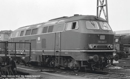 PIKO 52415 Diesellok BR 216 DB IV + DSS PluX22 (Spur H0)
