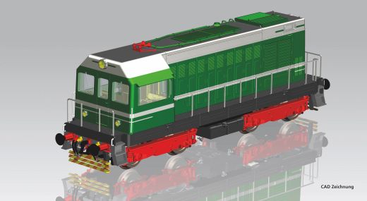 PIKO 52434 Diesellok BR T.435 CSD IV + DSS PluX22. (Spur H0)