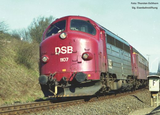 PIKO 52483 Diesellok My 1100 DSB IV + DSS PluX22 (Spur H0)