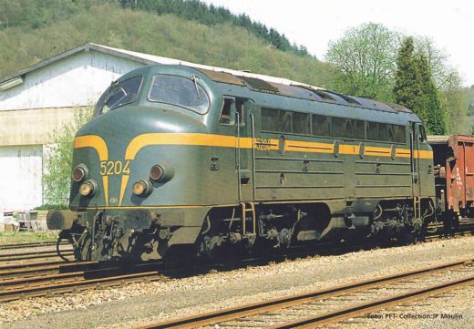 PIKO 52486 Diesellok Rh 202 SNCB IV + DSS PluX22 (Spur H0)