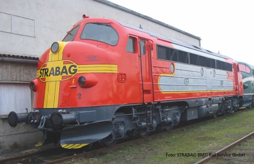 PIKO 52491 Diesellok/Sound Nohab Strabag V + PluX2 (Spur H0)