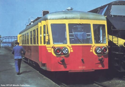 PIKO 52796 Dieseltriebwg. Rh 554 SNCB IV + DSS Plu (Spur H0)