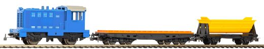PIKO 57098 S-Set PIKO myTrain Diesellok mit Klemmb (Spur H0)