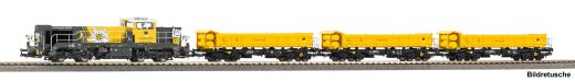PIKO 58161 Zugset Diesellok DE18 Leonhard Weiss VI (Spur H0)