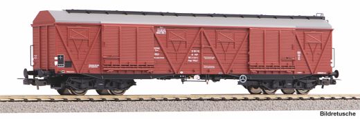PIKO 58475 4-achs. ged. Güterwg. 401Ka PKP IV (Spur H0)