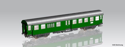 PIKO 58862 Umbauwagen 2. Kl. mit Gepäckabteil BD4y (Spur H0)