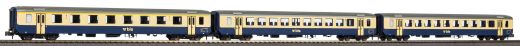 PIKO 94461 N-3er Set EW I 1x 1. Kl. + 2x 2. Kl. BL (Spur N)