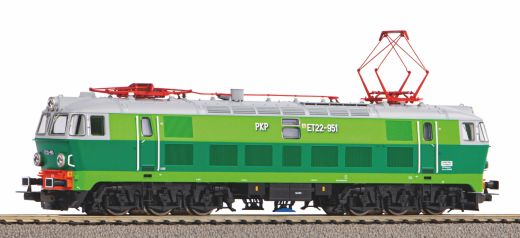 PIKO 96337 E-Lok ET22 PKP V + DSS PluX22 (Spur H0)