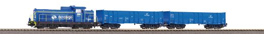 PIKO 97937 S-Set PKP SM42 mit 2 off. Güterwagen PK (Spur H0)