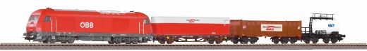 PIKO 97948 S-Set Güterzug Herkules ÖBB + 3 Güterwg (Spur H0)