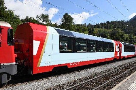 Lemke K10-2027 4er Set Personenwagen RhB/Glacier Expres (Spur N)