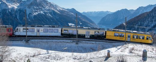 Lemke K10-2221 Triebzug Abe 8/12 Allegra, 3-tlg. RhB, (Spur N)