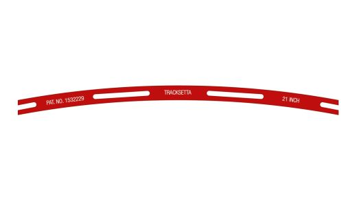 PECO 47NT21 N Gleisschablone geb. R533mm (Spur N)