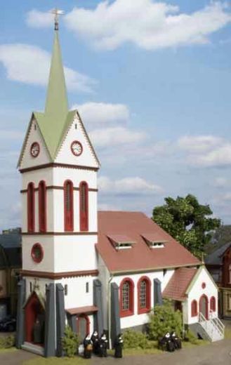 Auhagen 11370 Stadtkirche (Spur H0)