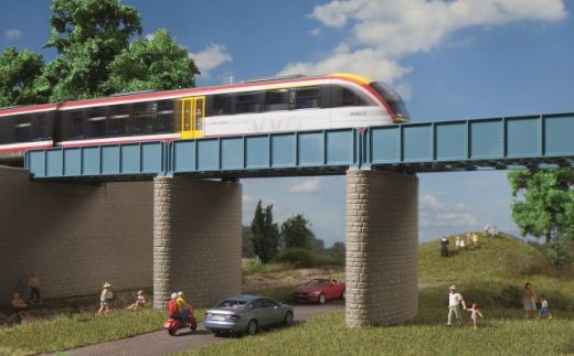 Auhagen 11442 Erweiterung Blechträgerbrücke (Spur H0)