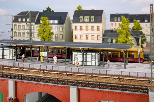Auhagen 13355 TT Bahnsteig (Spur TT)