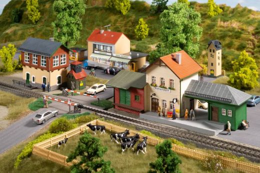 Auhagen 15105 HO Set Bahnhof Hohendorf