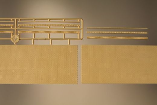 Auhagen 41207 Ziegelmauern mit Zahnfriesvar (Spur H0)