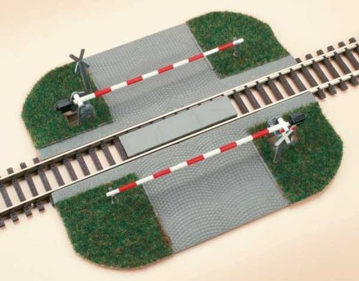 Auhagen 41582 Beschrankter Bahnübergang (Spur H0)
