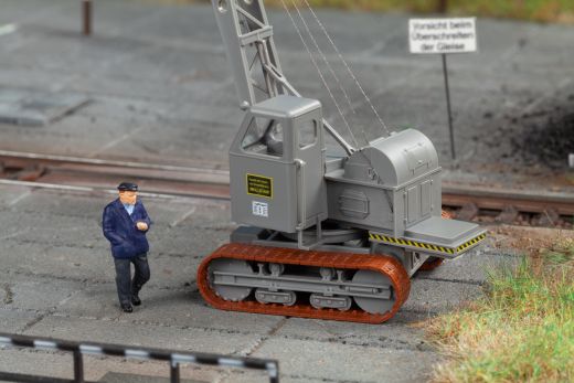 Auhagen 41678 H0 Raupenkran RK3 BW Bautzen