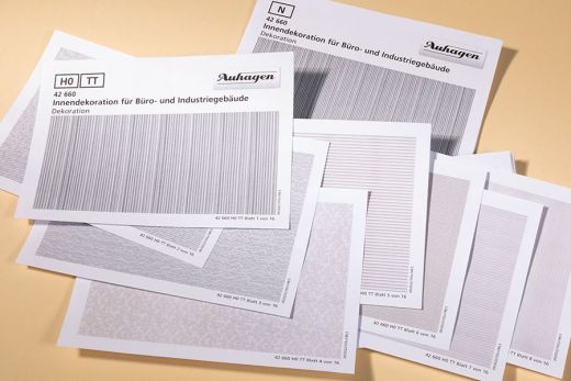 Auhagen 42660 HO/TT/Innendeko f.Büro-u.Ind.