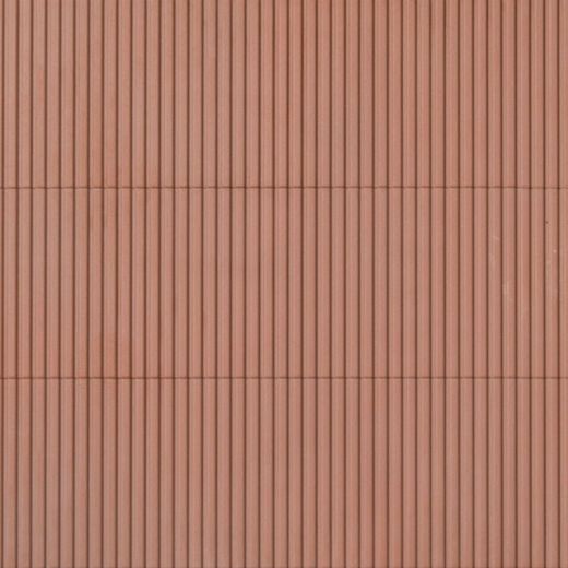Auhagen 52232 Dekorplatten Trapezblech rotb