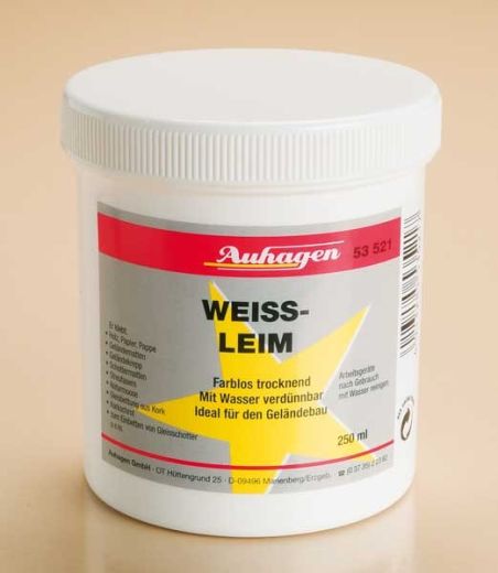 Auhagen 53521 Dose Weißleim farblos 250 ml