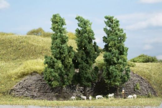 Auhagen 70940 Laubbäume dunkelgrün 15 cm