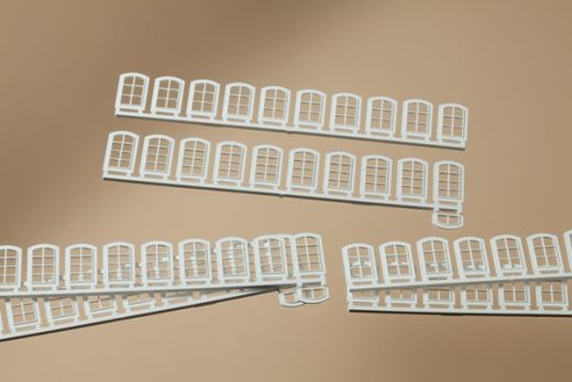Auhagen 80200 Fenster weiß (Spur H0)