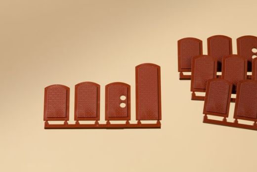 Auhagen 80205 Blindfenster rot (Spur H0)