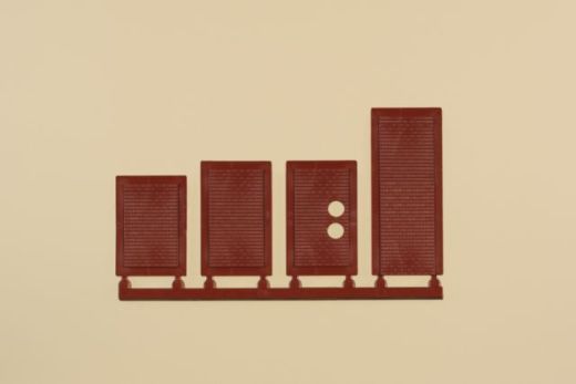 Auhagen 80225 HO Blindfenster rot