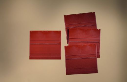 Auhagen 80513 Wände 2324E rot (Spur H0)