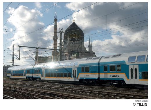 Tillig 1104 Doppelstockwg.set, DLB, Ep.VI (Spur TT)