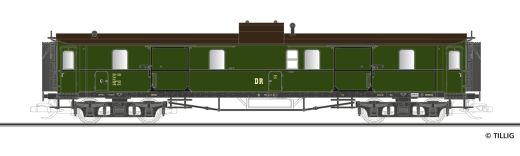 Tillig 12060 Gepäckwagen, DR, Ep.III (Spur TT)