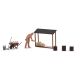 Busch 1869 Holz stapeln H0 (Spur H0)