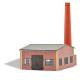 Busch 1969 Heizhaus H0 (Spur H0)