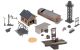 Faller 120296 Ausgestaltungs-Set Bahnbetrie (Spur H0)