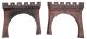 Faller 120570 2 Tunnelportale, 2-gleisig (Spur H0)
