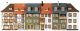 Faller 130430 6 Reliefhäuser (Spur H0)