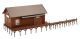 Faller 130588 Bootshaus (Spur H0)