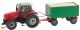 Faller 161588 MF Traktor mit Hackschnitzela (Spur H0)