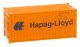 Faller 180826 20 Container Hapag-Lloyd (Spur H0)