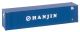 Faller 180842 40 Hi-Cube Container HANJIN (Spur H0)