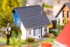 Faller 232146 Einfamilienhaus, blau (Spur N)