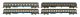 Hornby HN4315 DB, 4er-Set Reisezugwagen Typ m, Interz (Spur N)