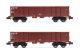 Hornby HN6533 DB,2er-Set,4achs.offene Güterwg. Eaos, (Spur N)