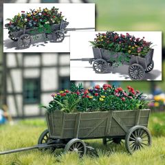 Busch 1228 Leiterwagen mit Blumen H0 (Spur H0)