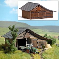 Busch 1508 Holzscheune H0 (Spur H0)