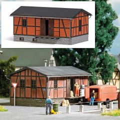 Busch 1555 Verladeschuppen H0 (Spur H0)